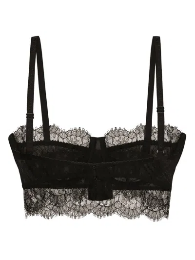 Dolce & Gabbana Chantilly Lace Bralette Top