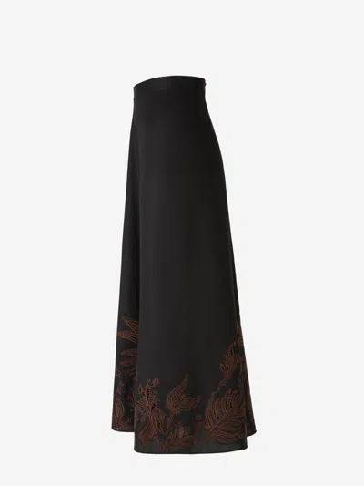 Dorothee Schumacher Exquisite Luxury Skirt In Pure Black In Black