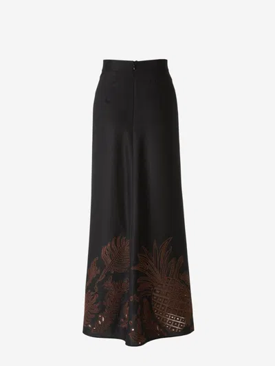 Dorothee Schumacher Exquisite Luxury Skirt In Pure Black In Black