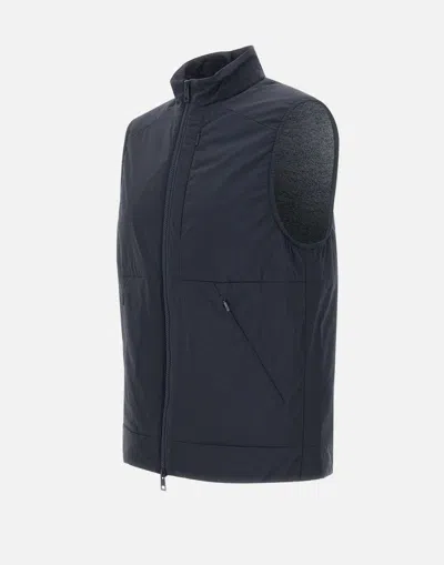 Duno Arlo Mirto Blue Vest In Blue