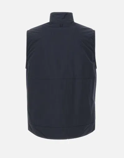 Duno Arlo Mirto Blue Vest In Blue