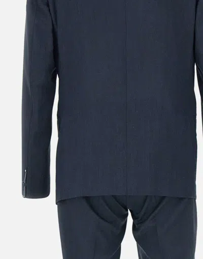 Eleventy Wool Silk Linen Tailored Suit