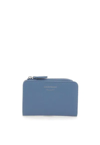 Emporio Armani Wallets In Blue