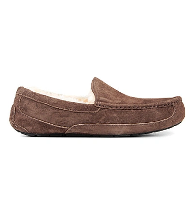 Ugg Ascot Loafers In Nero