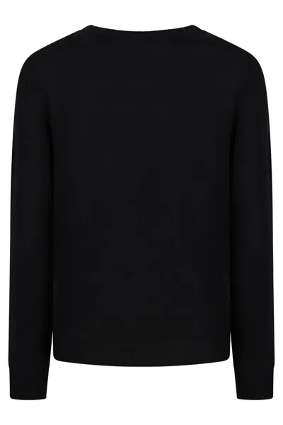 Fabiana Filippi Long-sleeved Sweater In Black