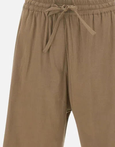 Fabiana Filippi Stretch Viscose And Linen Shorts