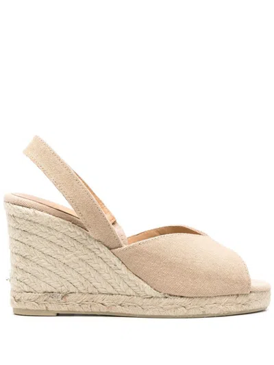 Castaã±er Castaner Brisa Sand Wedge Espadrilles In Neutral