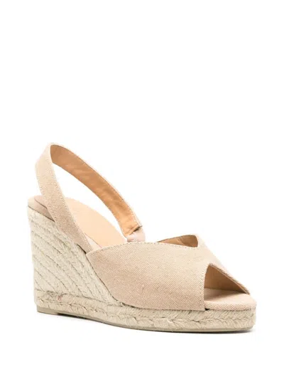 Castaã±er Castaner Brisa Sand Wedge Espadrilles In Neutral