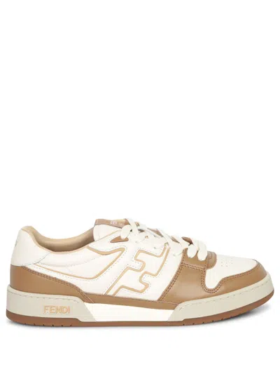 Fendi Sneakers In Brown