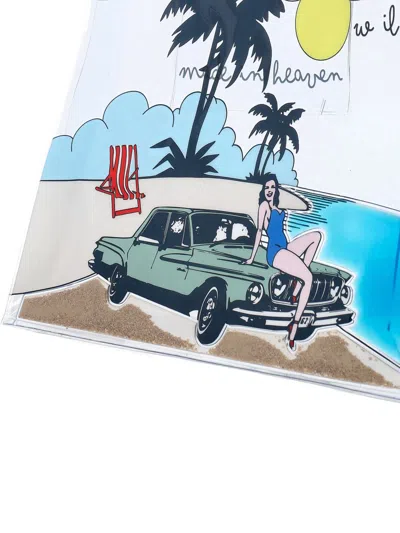 Fiorucci Logo Print Tote Bag