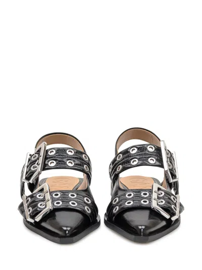 Ganni Buckle Ballerina