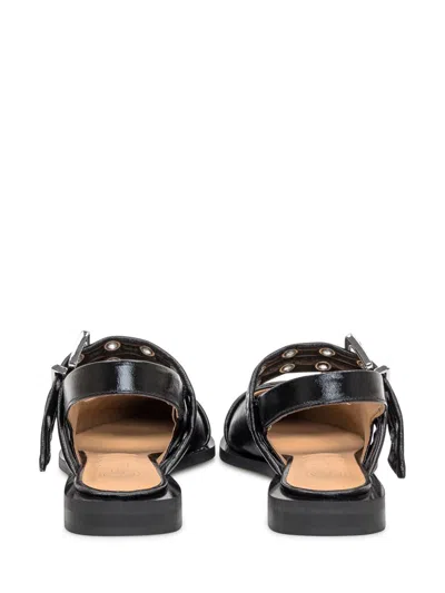 Ganni Buckle Ballerina