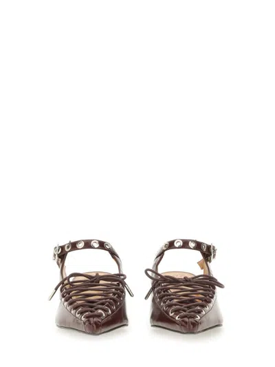 Ganni Mule Lace-up