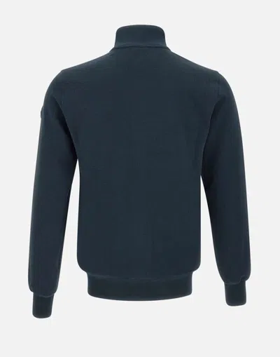 Colmar Ottoman-effect Zip-up Sweatshirt In Blue