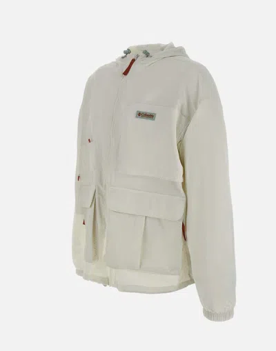 Columbia White Cove Beach Jacket In Neutral