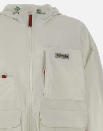 Columbia White Cove Beach Jacket In Neutral