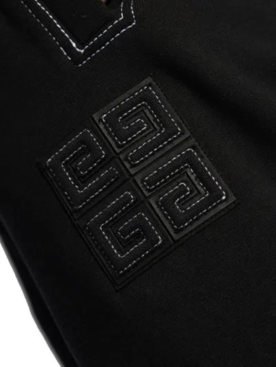 Givenchy 4g Slim Jogging Trousers In Brushed Fabric In Black