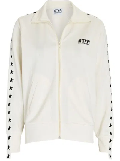 Golden Goose Woman Sweatshirt Ivory Size S Polyester In Neutral
