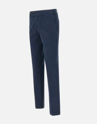 Devore Tailored Trousers In Blue