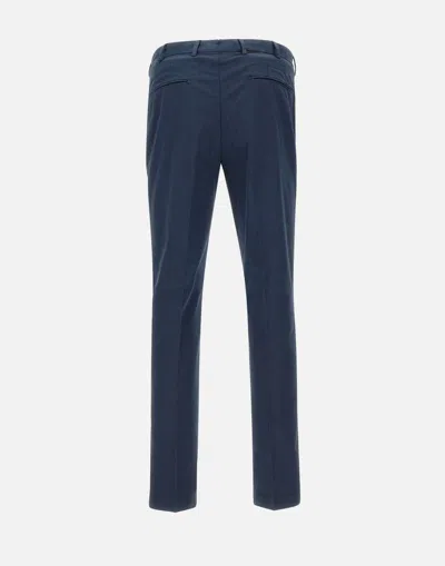 Devore Tailored Trousers In Blue