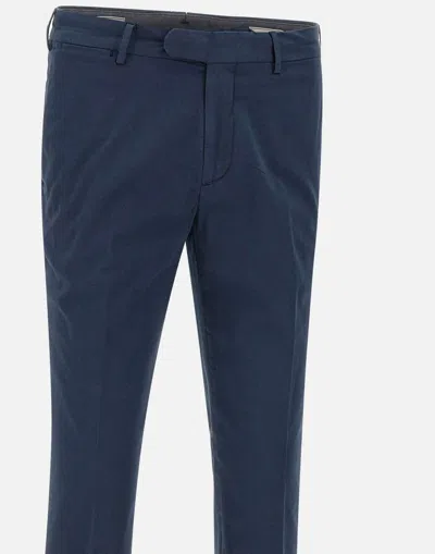Devore Tailored Trousers In Blue