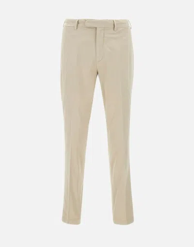 Devore Tailored Trousers In Neutral