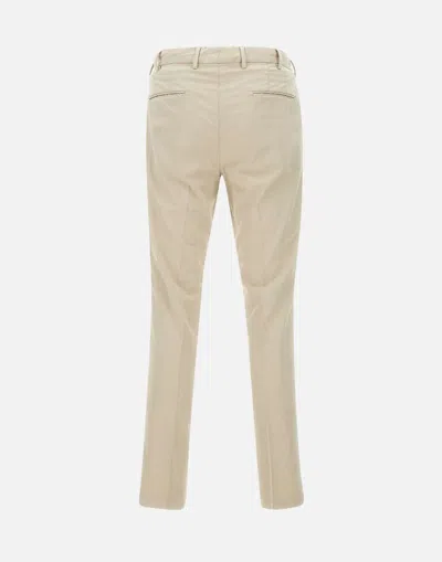 Devore Tailored Trousers In Neutral