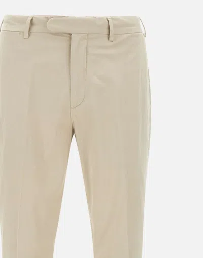 Devore Tailored Trousers In Neutral