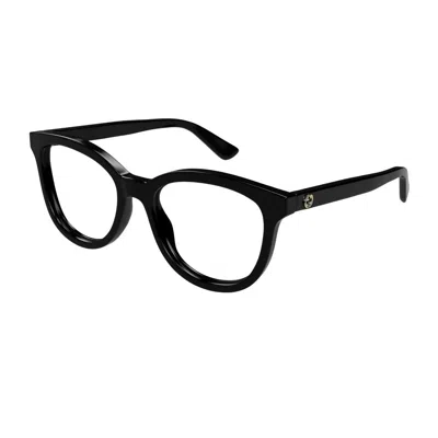 Gucci Womens Black Gg1687o Cat Eye-frame Acetate Optical Glasses In Black