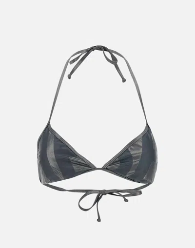 Diesel Sees A D Core Smoke Grey Swimsuit In Black