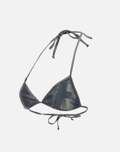 Diesel Sees A D Core Smoke Grey Swimsuit In Black