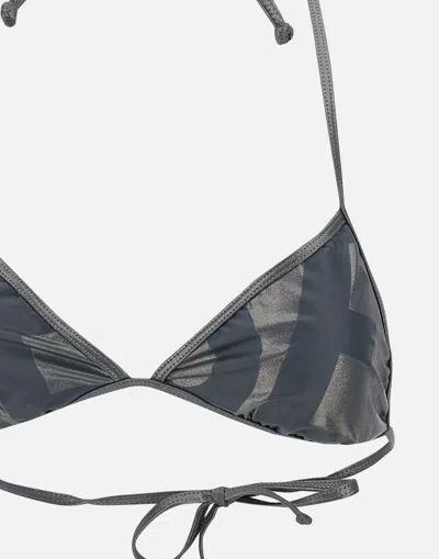 Diesel Sees A D Core Smoke Grey Swimsuit In Black