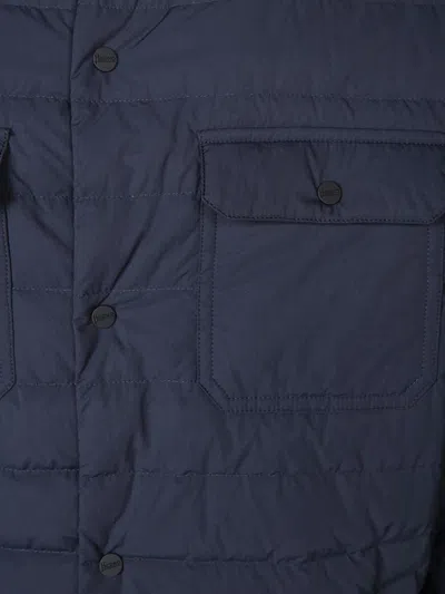 Herno Quilted Down Shirt Jacket