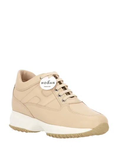 Hogan Sneakers In Nude