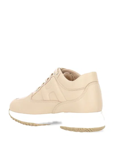Hogan Sneakers In Nude