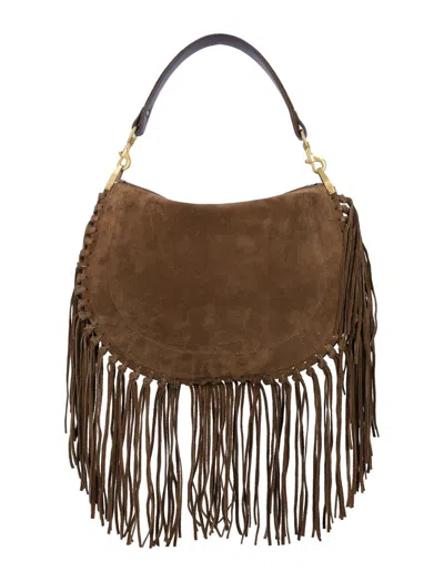Isabel Marant Brown Suede Oskan Shoulder Bag