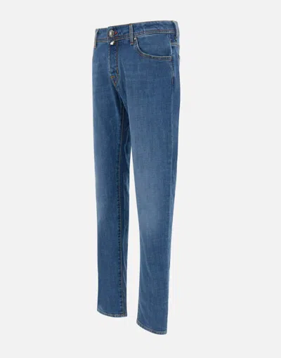 Jacob Cohen Nick Logo-patch Five-pocket Jeans