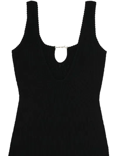 Jacquemus La Mini Robe Sierra Knitted Mini Dress
