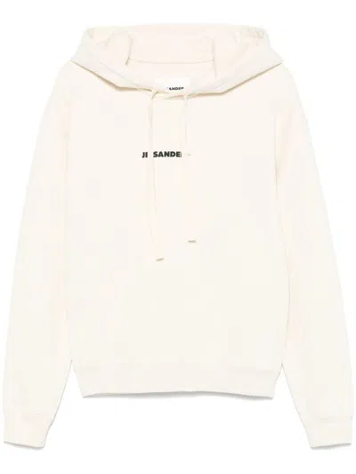 Jil Sander Hoodie With Logo Print