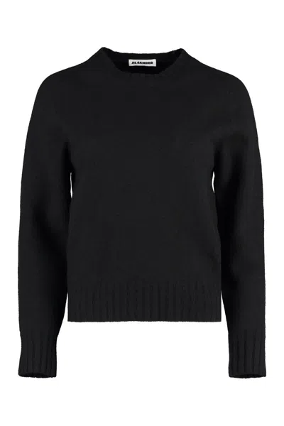 Jil Sander Crew-neck Merino Wool Sweater