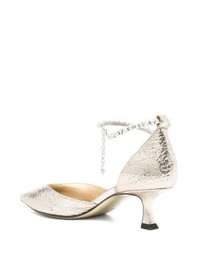 Jimmy Choo 'stevie 50 Metallic Crink