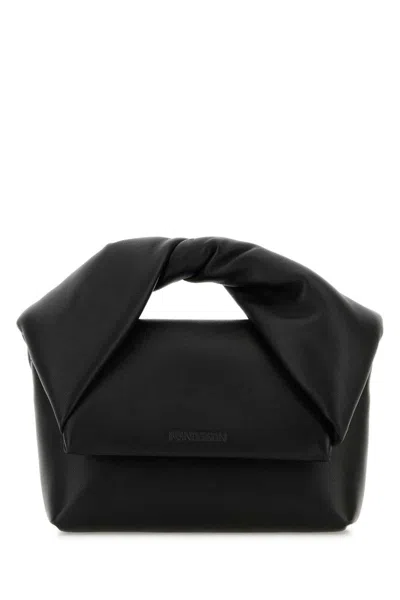 Jw Anderson Twister Bag In Black