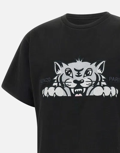 Kenzo Sweatshirt With A Distinctive Tiger Head In Black