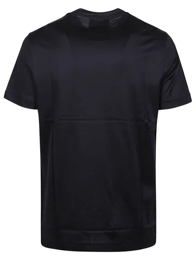Emporio Armani Basic Line T-shirt In Black