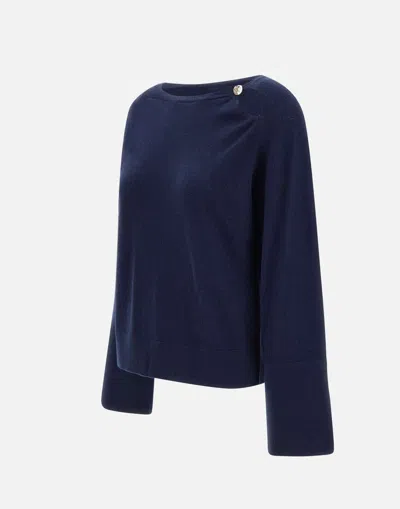Liu •jo Liu Jo Blue Wool Cashmere Sweater
