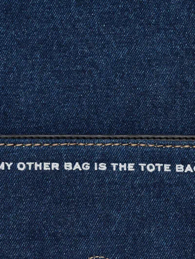Marc Jacobs The Denim Chain Dark Wash Mini Cross-body Bag