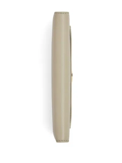 Marc Jacobs The Long Leather Wallet In Neutral