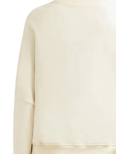 Marni Cotton Sweatshirt With Print In Neutral