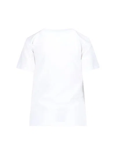 Marni Logo Short-sleeved T-shirt In White