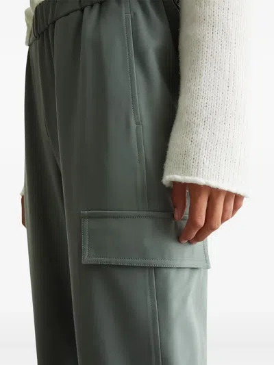 Marc O'polo Elasticated-waist Trousers In Gray